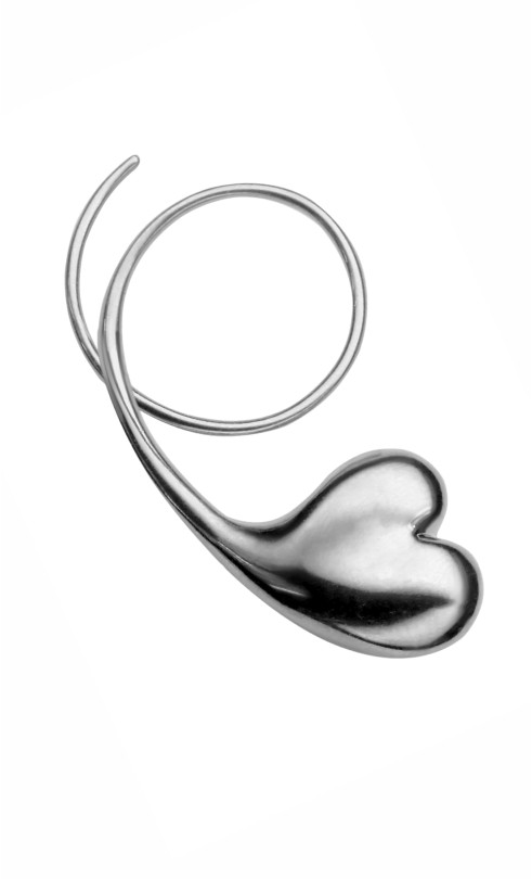 Серьги завитки  WINK